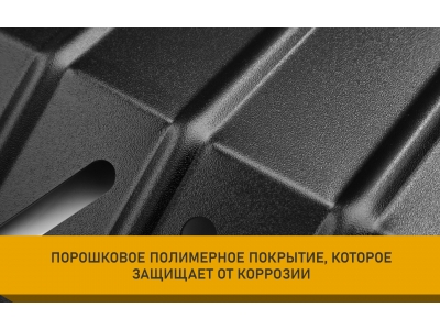 Защита адсорбера для JEEP Wrangler 2007-н.в. 3.6 АТ бензин NLZ сталь с крепежом / Джип Ранглер