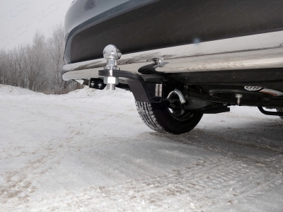 Фаркоп ТСС шар E нержавеющий для Infiniti QX60 2016-2021